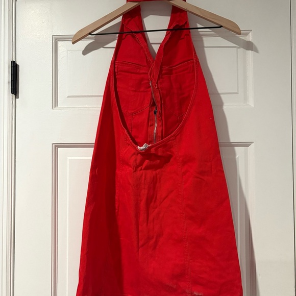 Red Backless Dress - Picture 4 of 5